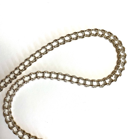 Vtg Winged Heart Key Necklace - Picture 4 of 7